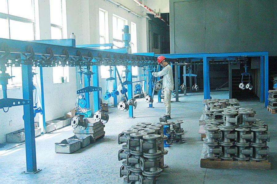 SuZhou YouWei Fluid Technology CO., LTD производственная линия производителя