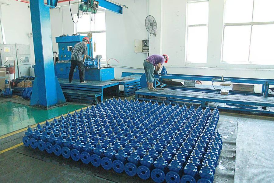 SuZhou YouWei Fluid Technology CO., LTD производственная линия производителя