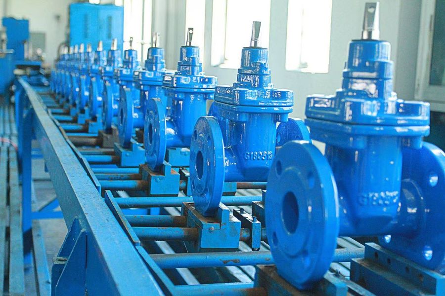 SuZhou YouWei Fluid Technology CO., LTD производственная линия производителя